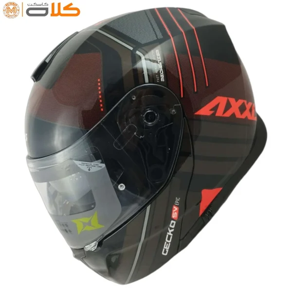 کلاه کاسکت AXXIS فک متحرک عینک دار مدل R423