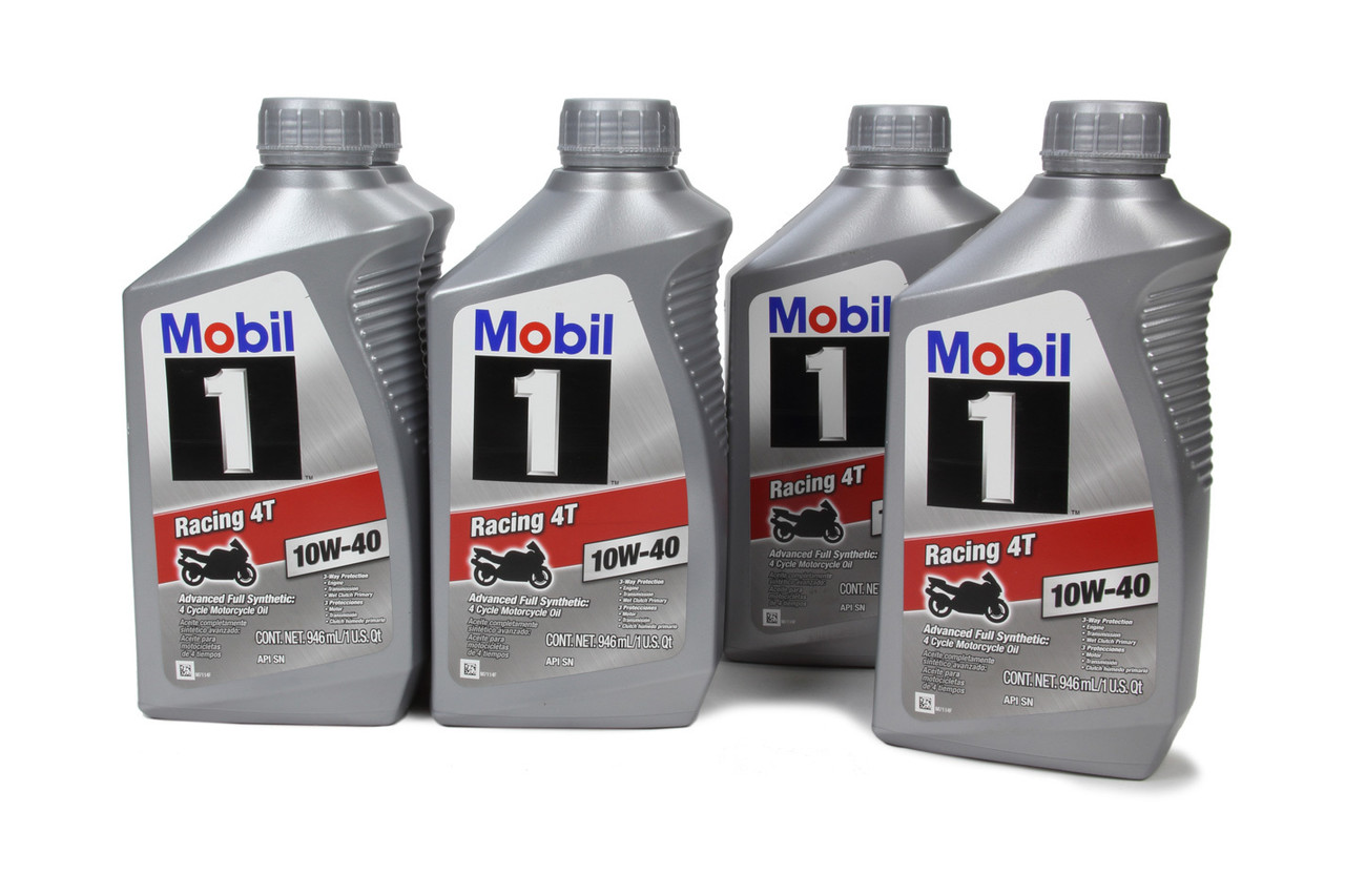 بهترین روغن موتورسیکلت Mobil 1 Racing 4T