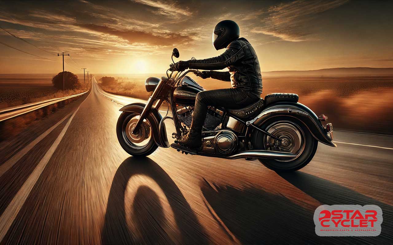 لباس چرم موتورسواری کروزر